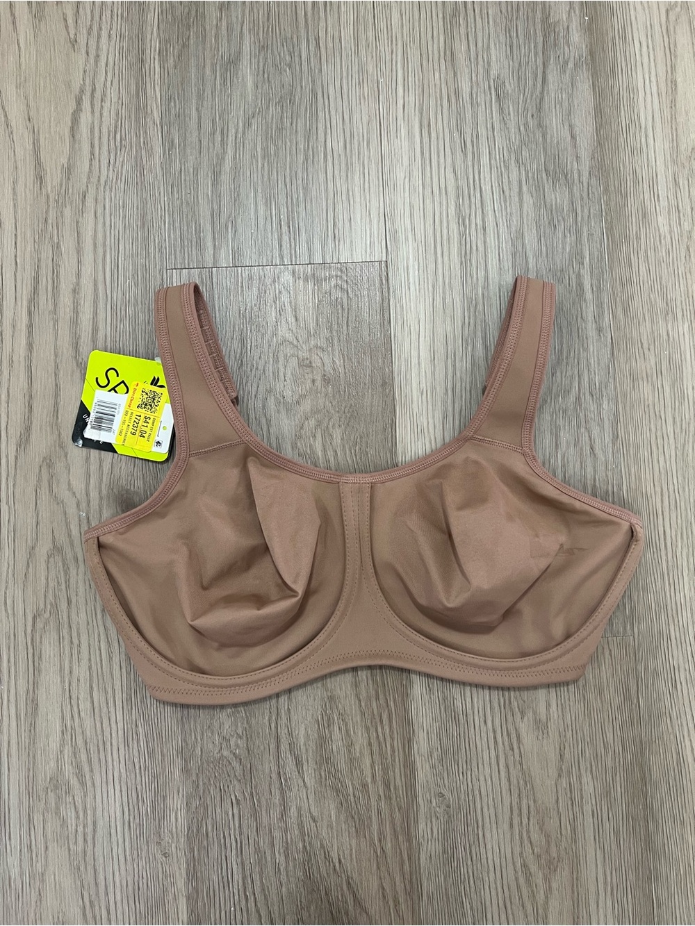Wacoal Simone Sport Brown Underwire Bra NWT Style 855170 - 38DDD